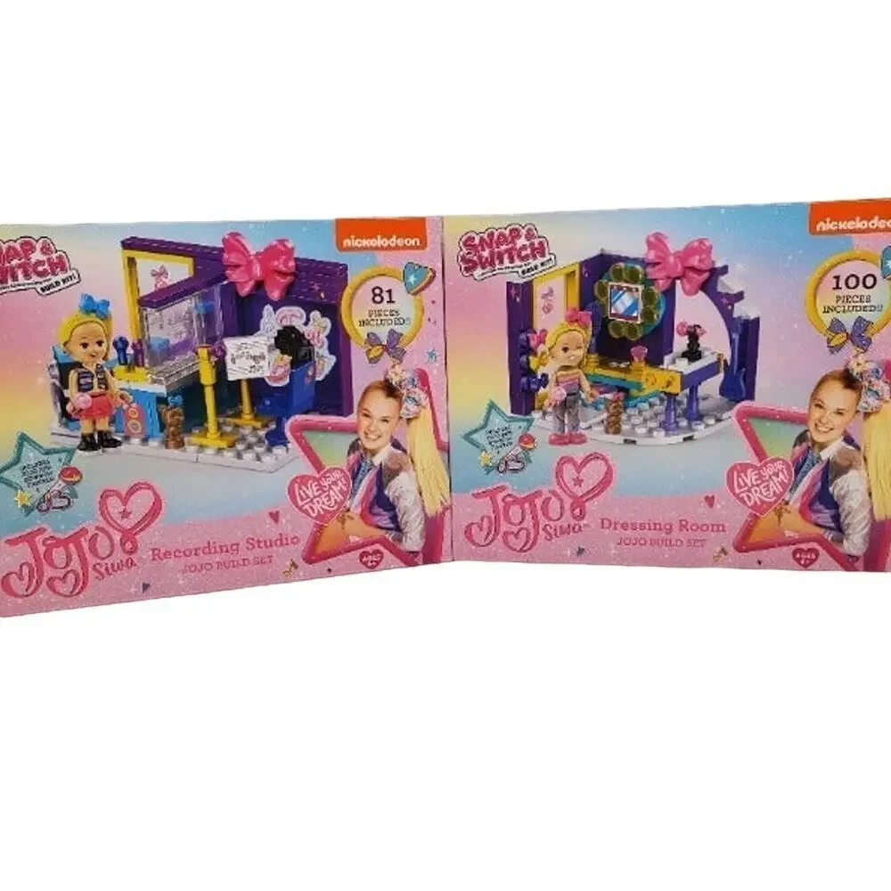 JoJo Siwa Building Sets JoJo Siwa Snap and Switch Building Kit Building STEM